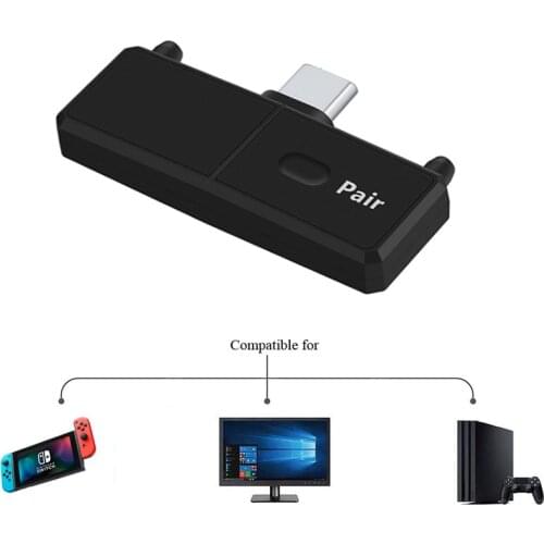 Support Bluetooth Adapter For Nintendo Switch Wireless USB/Type-C Audio Receiver transmitter For PS4 Console Converter For PC