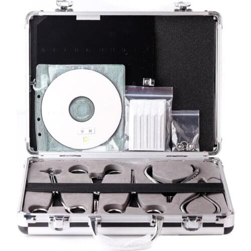 Professional Tattoo Piercing Set 5 Pieces Sterilized Stainless Steel Piercing Tools Medical Piercing set