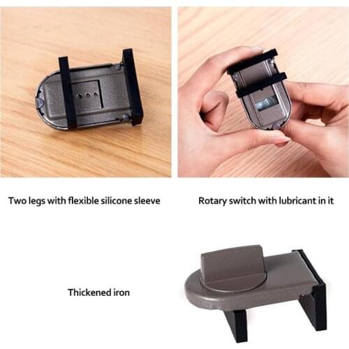 Sliding Sash Stopper Cabinet Locks Straps Doors Security Anti-theft Lock Window Sliding Door Child Safety Doors Lock hot Sale