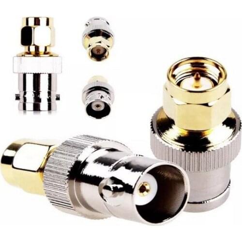 RF SMA Type Connector Male SMA-BNC Female weld ,apply for RG316,Coaxial connector wireless router Antenna 5pcs/lot