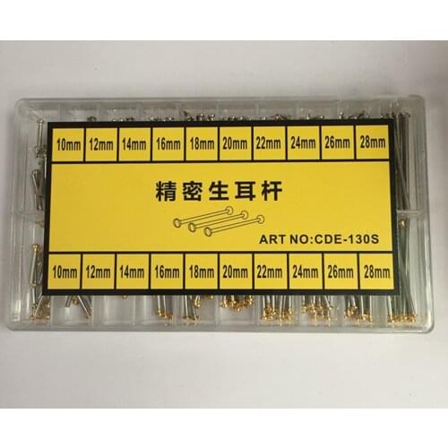 The watch connecting lug is used for the ceramic strap connecting rod with gold and white two ends nail