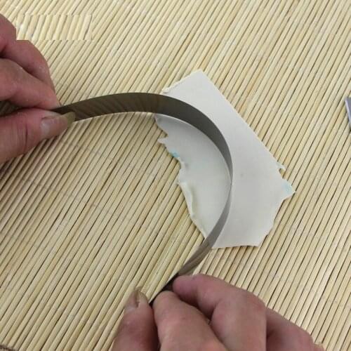 1Pcs 10cm&20cm Ceramic Clay Tool Stainless Steel Blade Slice Cutting Strip Sharp Tool Accessories Portable Ultra-thin Light