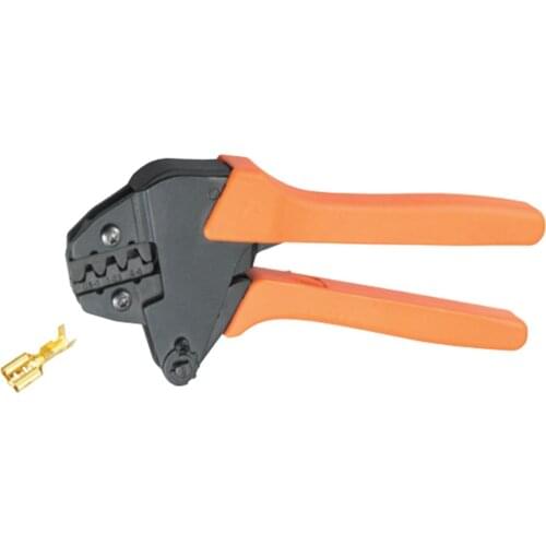 20-10AWG 1.0/6.0mm² Non-insulated Tabs and Receptacles Ratchet Crimping Plier