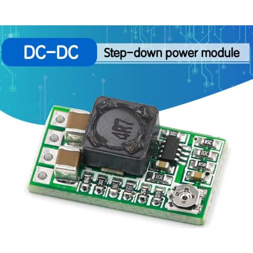 5pcs Mini DC-DC 12-24V To 5V 3A Step Down Power Supply Module Voltage Buck Converter Adjustable 97.5% 1.8V 2.5V 3.3V 5V 9V 12V
