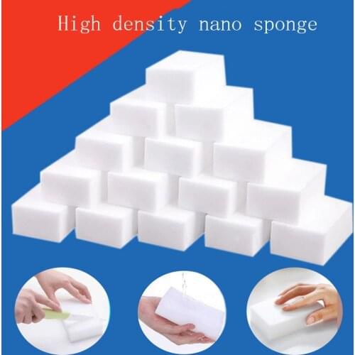 50 Pieces of Melamine Sponge Magic Sponge, Used for Kitchen, Office, Bathroom Cleaning Accessories/tableware Cleaner Nano