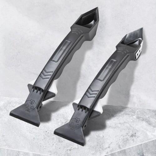 6pcs Caulking Tool Set Glass Glue Angle Scraper Grout Caulk Finisher Sealant Smooth Scraper with Replacement Head