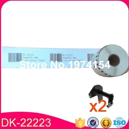 70X Rolls brother thermal label cd dvd label dk label Brother Compatible Labels Dk22223 Dk 22223 DK-22223