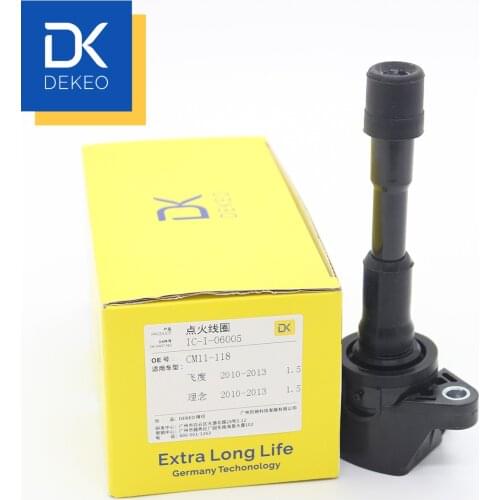 DEKEO For HONDA Insight 2 ZE Jazz 3 GE GG GP ZA New Fit 1.5 Ignition Coils CM11118 DQ9010D