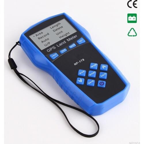 Hot Sale Professional Handheld GPS Test Devices High Precision Land Measuring Instrument NF-178 High Quality Measuring Meter