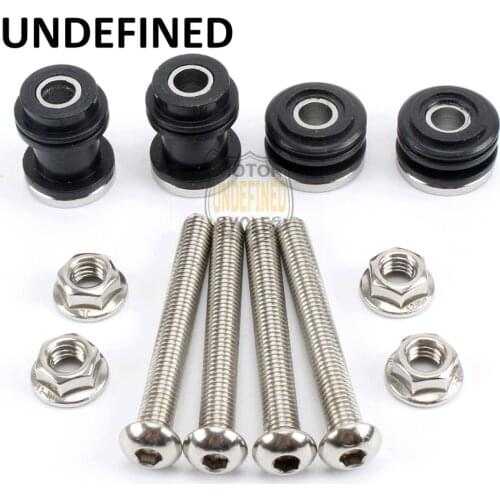 Motorbike Backrest Sissy Bar Luggage Detachable Hardware Docking Mount Kit For Harley Sportster XL1200 883 2004-2018 UNDEFINED