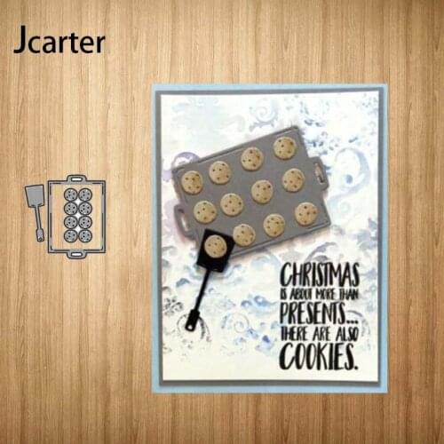 New Design Metal Cutting Dies Pancake Spatula Cookies Craft Stencil Scrapbooking Handmade Card Make Shape Album Decoration Model