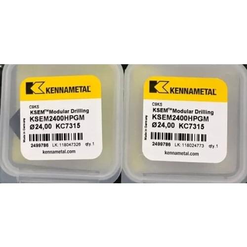 ORIGINAL 2PCS CARBIDE INSERT KSEM2400HPGM KC7315
