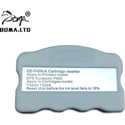 P400 Cartridg Chip Resetter For Epson Surecolor P400 Cartridge For EPSON T3240 T3241 T3242 T3243 T3244 T3247 T3248 T3249