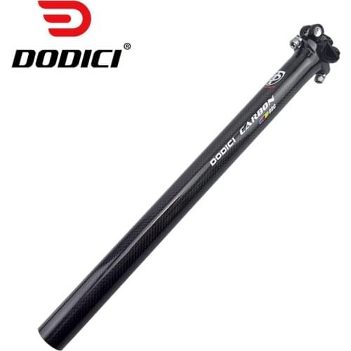 DODICI 27.2 30.8 31.6 Full Carbon fiber Seatpost Mountain bike road bike double nail seat tube Carbon Seat post 350/400mm