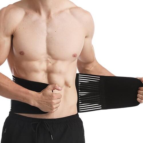 Sports Belt Men And Women Fitness Support Breathable Waist Support Weightlifting Barbell Compression Belt Waist Support