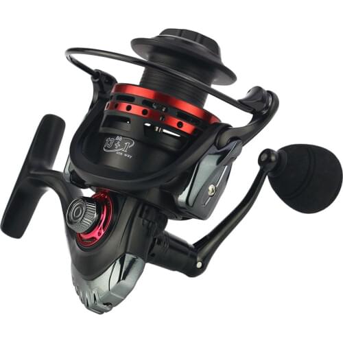 12+1BB Spinning Reel High Quality Fishing Wheel Gapless Casting Reel Freshwater Sea Fishing Carp Reels Two Fishing Spool