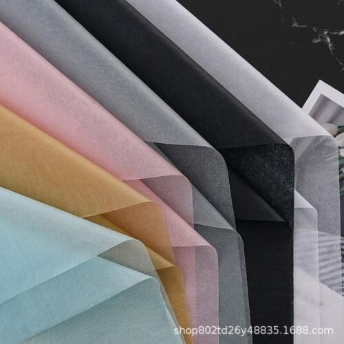 10pcs Tissue Paper Flower Bouquet Wrapping Paper Festive & Party Wedding Decor DIY Gift Packaging Craft Paper Roll Wine Wrapping