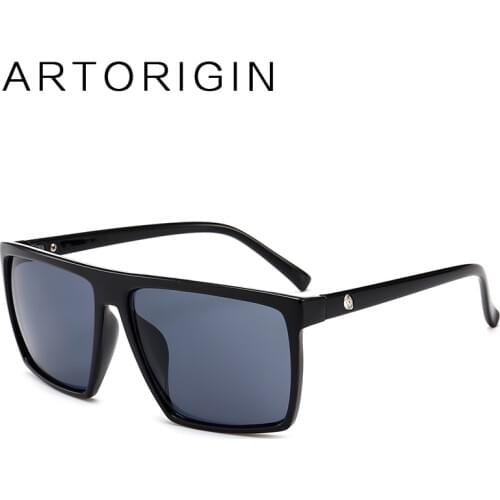 ARTORIGIN Vintage Skull Sunglasses Men Women Square Mirror Unisex Glasses For Young Personal Oculos Gafas 9268