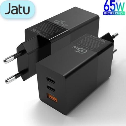 65W USB Type-C Charger Quick Charge QC 3.0 USB-C Type C Fast USB Charger For iPhone 12 Pro Max Macbook Charging Adapter