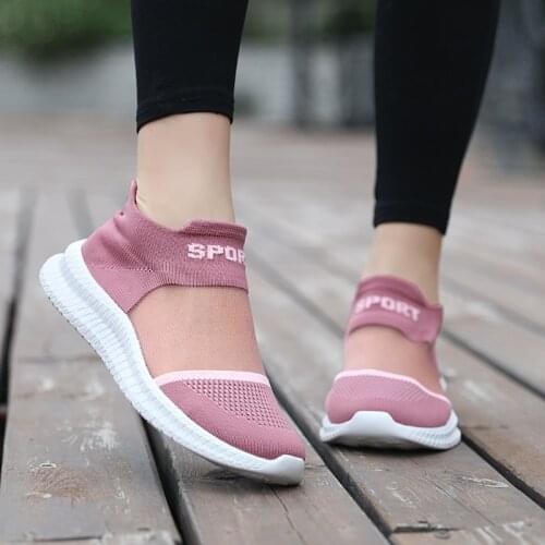 Women Mesh Shoes Plus Size 45 46 Summer Breathable Comfy Woman Sneakers Unisex Weaving Non-slip Wear Resitant Men Running Shoes