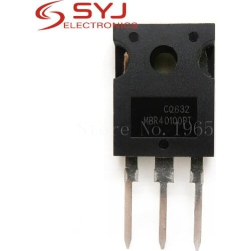 10pcs/lot MBR40100PT MBR40100 TO-247 In Stock