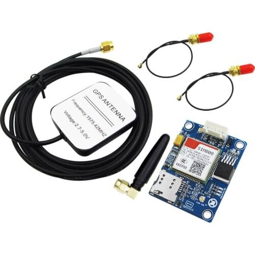 100% new SIM808 instead of SIM908 module GSM GPRS GPS Development Board IPX SMA