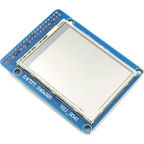 2.4 inch 16 bit, 8 bit parallel screen TFT LCD module touch color screen module 51 drive touch IC,SD card ILI9341