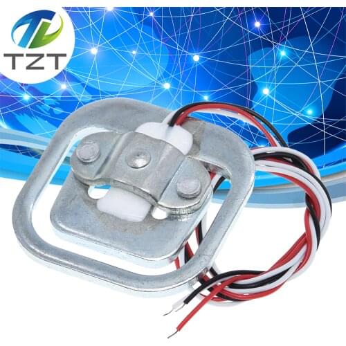 50kg Body Load Cell Weighing Sensor Resistance Strain Half-bridge Total Weight Scales Sensors Pressure Measurement DIY Kit