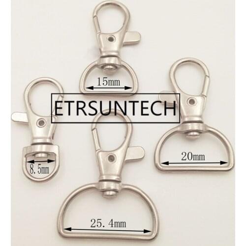 500 Pcs/Lot DIY Silver Dog Leash Metal Zinc Alloy Clasps Dog Clasp Metal Hook Hardware Dog Clip Hook Buckle