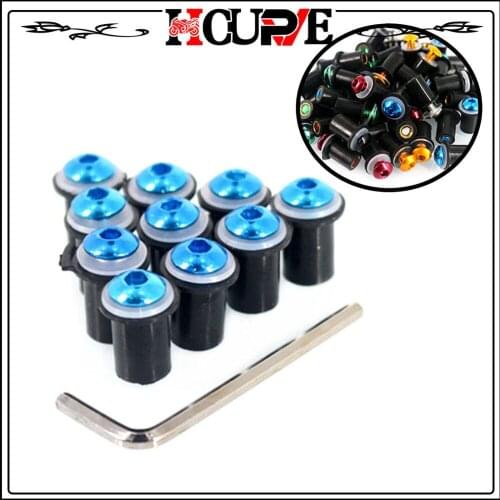 Motorcycle Windshield Bolts Screw Nut Fastener Kit M5 5mm For Yamaha NMAX155 N-MAX155 NMAX 155 XMAX 250 300 400 XMAX300 X-MAX