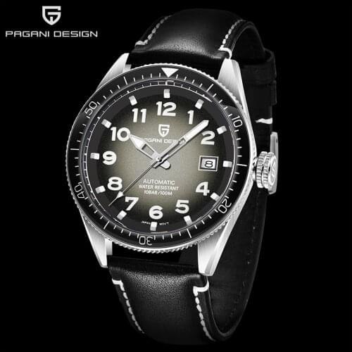 Relogio Masculino PAGANI DESIGN 2020 New Mechanical Watch Men Luxury Business Watch Stainless Steel Waterproof Date Black Watch