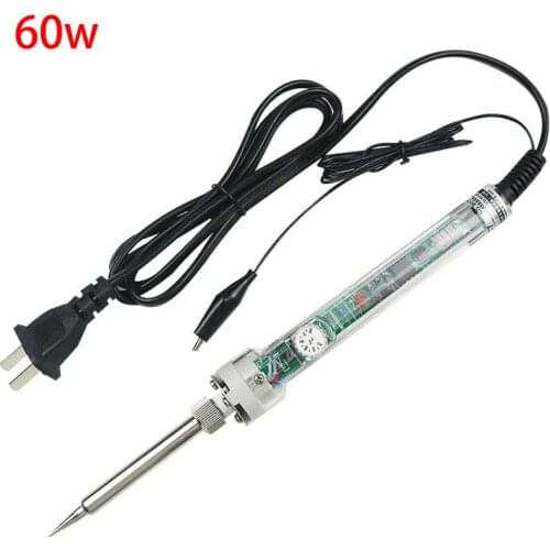 60W 907 Adjustable Constant Temperature Electric Soldering Iron Lead-free Welding Equipment Internal Heating Electric Soldering