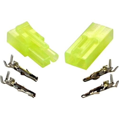 FATJAY 5 sets/ 10pcs lot mini Tamiya samll Tamiya connectors male for RC hobby accessories