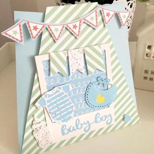 Panalisacraft Baby Diecut Metal Cutting Dies for DIY Scrapbooking/Card Making/Kids Fun Decoration Supplies