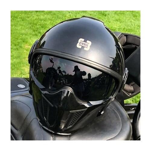 Motorcycle Helmet Modular Dual Visors Double Lens Motorcross Off-road Helmet Open Full Face Motocross Helmet For Adult