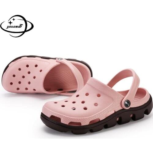 36-44 Womens Mules & Clogs Summer Female Sandals Flat With Mixed Colors Soft Bottom Beach Slippers Ladies Garden Shoes Hy33