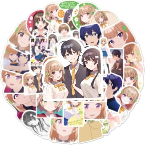 10/50pcs That Childhood Sweethearts Will Never Lose Love Comedy Graffiti Stickers for Luggage Notebook Skateboard Laptop Sticker