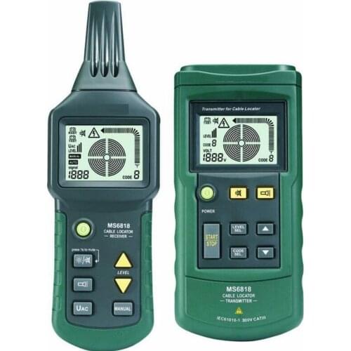 NF-488 Network Cable Tester Lan tester LCD PoE Checker Inline PoE Voltage and Current Tester with Cable Tester checker Over