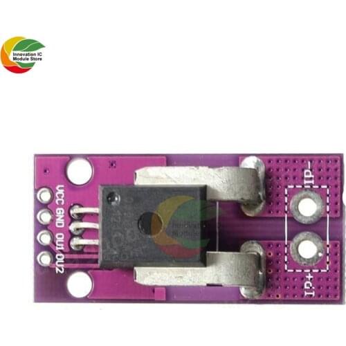 Ziqqucu CJMCU-758 Hall Current Sensor ACS758LCB-050B-PFF-T Linear Current Sensor Module for Arduino