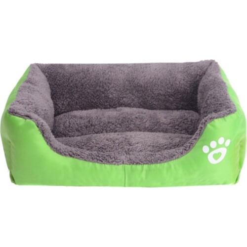 Winter Autumn Solid Color Pet Bed Mat Plush Fluffy Kennel House Warm Soft Sleeping Cushion for Cats Dogs Pet Products