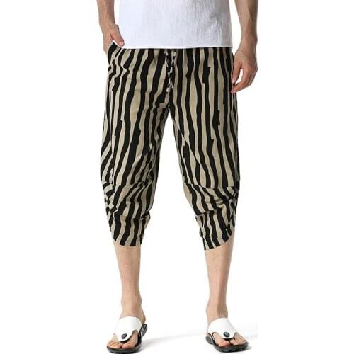 PARKLEES Men's Cropped Trousers