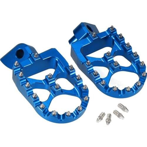 Motorcycle CNC Foot Peg Pedals Foot Rest for Yamaha YZ85 YZ125 YZ250 YZ400F YZ426F WR450F WR250X YZ250FX