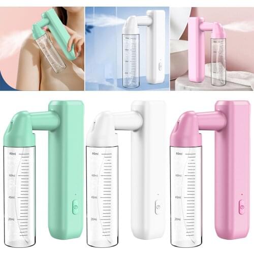 Portable Cordless 80ml Facial Oxygen Machine Face Skin Mist Mister Sprayer Tool USB Charging