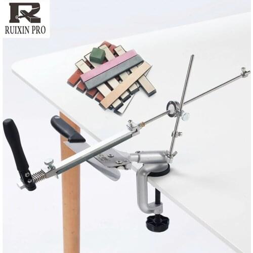 Fixed Angle Sharpener Professional Diamond Knife Utensils for Kitchen RUIXIN Sharpeners Wetstone Tools Sharpner Tool Hook Knives