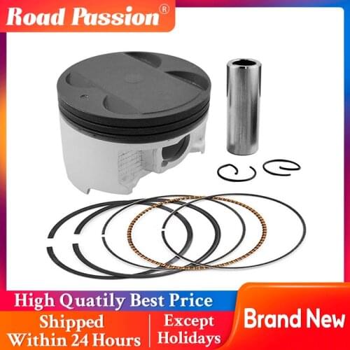 Road Passion Motorcycle Parts Piston Rings Kit 83~84mm for SUZUKI AN400 Burgman Skywave 400 DL650 2007-2011 SV650 2003-2012