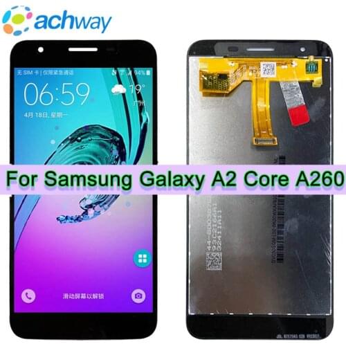 5.0" New LCD For Samsung Galaxy A2 Core LCD SM-A260F Display Touch Screen Digitizer for Samsung A2 Core Display A260 LCD Screen