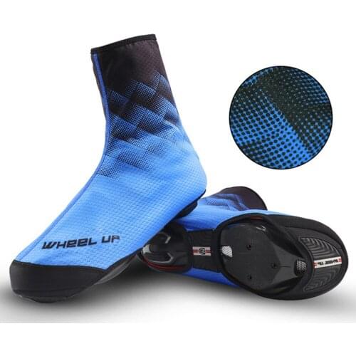Waterproof bicycle overshoes reflective bicycle windproof warm shoe cover MTB road bike winter fleece warm bicycle shoe cover