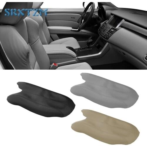 For Acura RDX 2007 2008 2009 2010 2011 2012 Microfiber Leather Center Console Armrest Box Cover Protection Trim