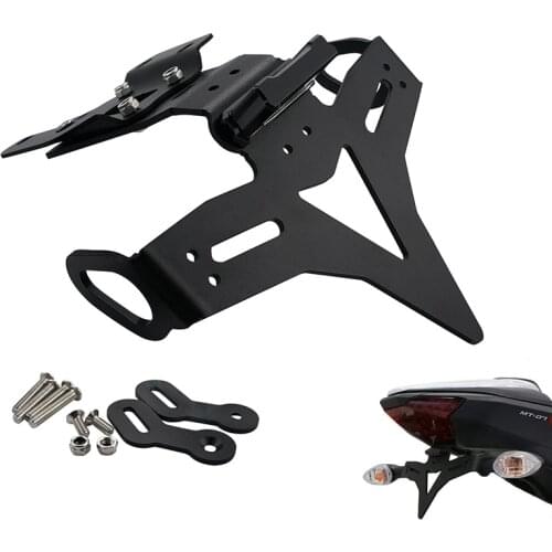 For Yamaha MT-07 MT 07 FZ-07 MT07 2013-2019 2014 2018 Motorcycle License Plate Holder Fender Eliminator Registration Bracket