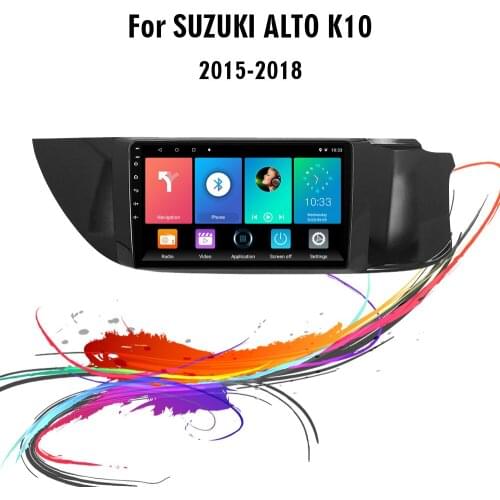 Eastereggs For SUZUKI ALTO K10 2015-2018 9 inch Android 8.1 2 Din Car Multimedia Stereo Player gps Navigation system